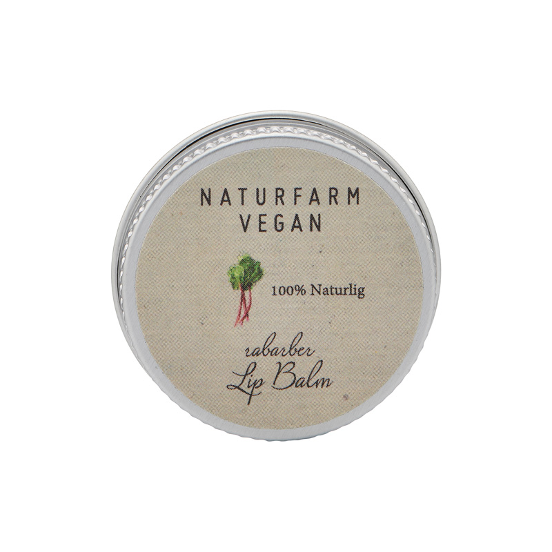 Rabarber Lip balm - 800px Rabarber Læbebalsam - Billede 1