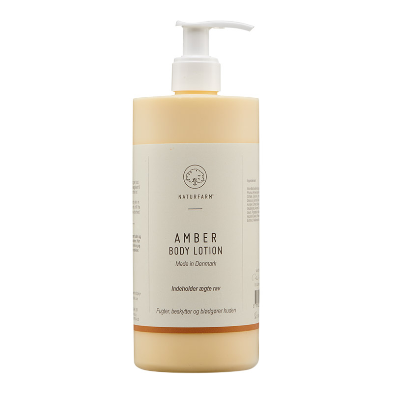 Amber Body Lotion 500 ml - 800px Amber Body Lotion - 500ml - Billede 1