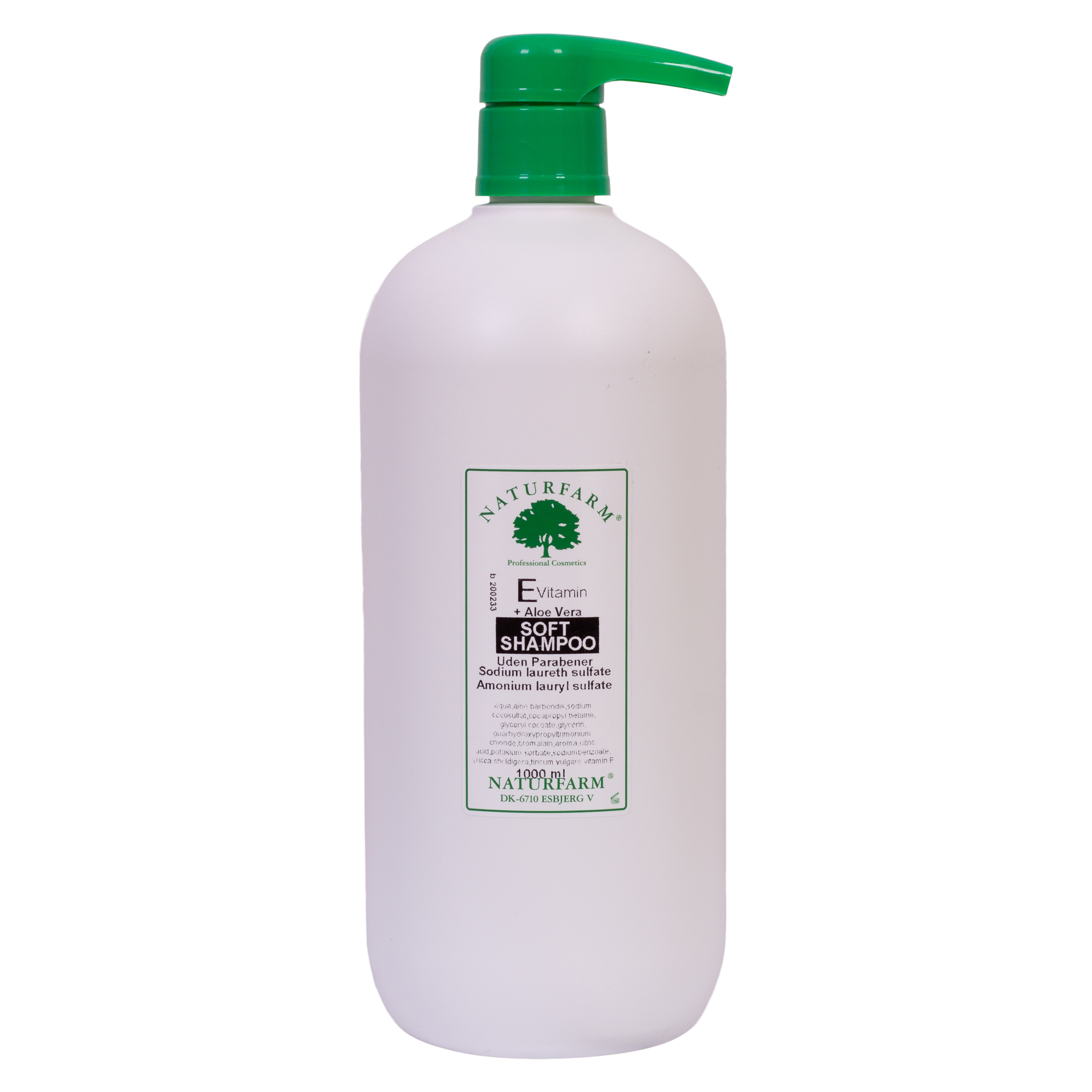 E-vitamin Hår Shampoo E-Vitamin Soft Shampoo 1L - Billede 1
